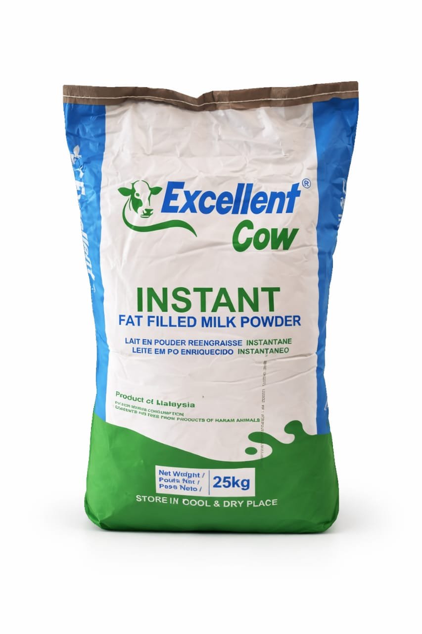 Excellent Cow Instant Fat Filled Milk Powder –(25kg Bulk Pack)